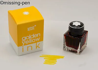 New MONTBLANC Ink Special Edition  Golden Yellow  (30ml) • $29.90