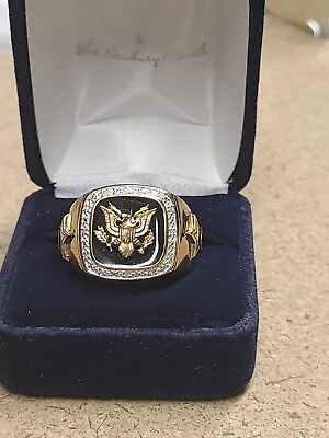 Danbury Mint US Army Tribute Ring Size 12 • $174.95