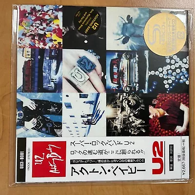 U2 Achtung Baby Japan SHM Mini LP CD Mint Unplayed • $217.59