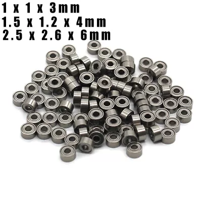 Miniature Micro Mini Small Bearing Remote Control Model Bearings 1mm 1.5mm 2mm • $3.58