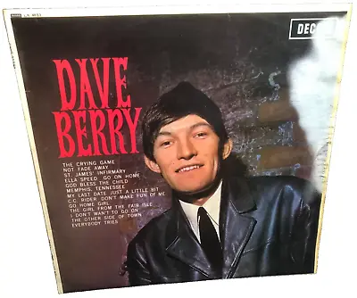 DAVE BERRY Self Titled 1964 UK DECCA MONO VINYL LP LK 4653 • £19.55