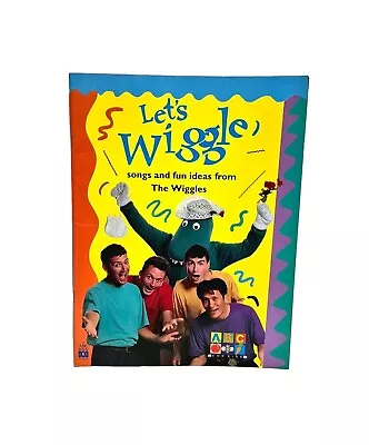 Let's Wiggle: Songs And Fun Activities By The Wiggles (Paperback 2001) Rare • $39