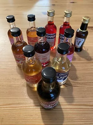 11 Mini Cocktail Syrup Mixers. See Photos For More Details  • £10