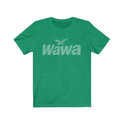 $24.99 • Buy Philadelphia Eagles Kelly Green Heather Wawa Shirt