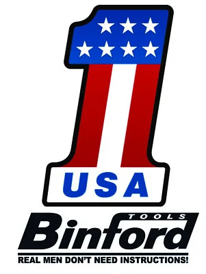 Binford Tools Sticker  Hot Rod Rat Fink Tool Box Mechanic Motorcycle • $2.60