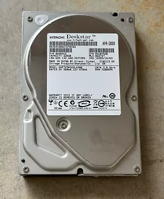 Hitachi HDP725032GLA380 320GB 3.5  SATA Hard Drive • £5.95