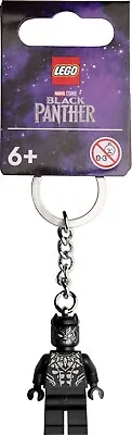 LEGO Marvel Super Heroes Black Panther Minifigure Keyring 854189 • £8.99