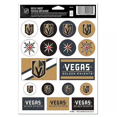 Vegas Golden Knights NHL Vinyl Die-Cut Sticker Set / Decal Sheet *Free Shipping • $5.67