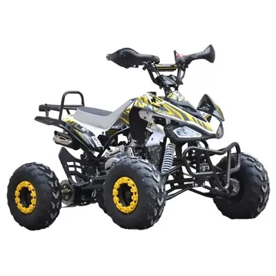 Brand New MW 125cc Sports Off-Road ATV Semi-Automatic Engine Quad Bike -  Yellow • $1249