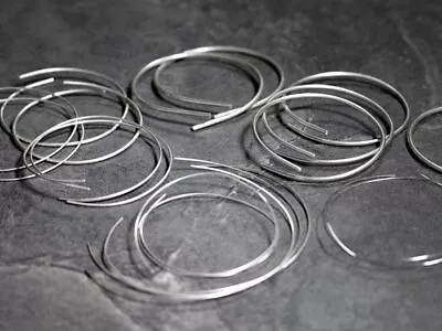 925 Sterling Silver Round Jewellery Craft Wire1.0/1.5/2.0mm 1-2m Reels Soft • £54.15