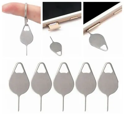 10X Sim Card Tray Ejector Eject Pin Removal Open Key For IPhone Samsung Tools Aa • $3.03