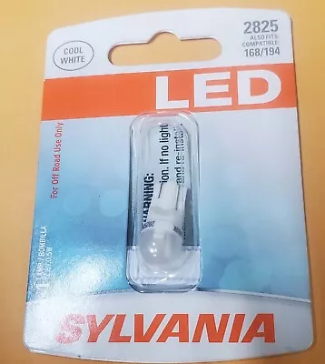 Sylvania Premium LED Light 2825 White One Bulb Interior Map Replacement Upgrade • $9.99