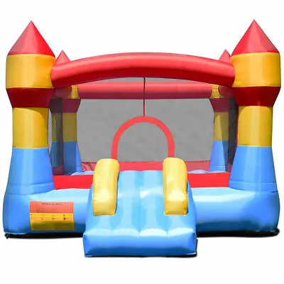 Inflatable Bounce House Castle Jumper Moonwalk Playhouse Slide Without Blower • $237.49