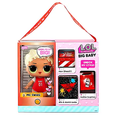 LOL Surprise Big BB Big Baby MC Swag Doll • £24.99