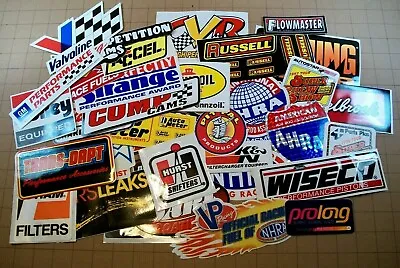 Original Vintage 1970-80's SMALL Racing Stickers~PICK YOUR OWN~Shipping Discount • $1.99