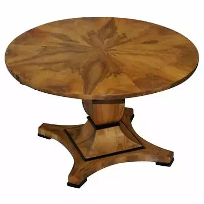 Rare Large Circa 1825 South German Biedermeier Walnut Dining Or Centre Table • $4973.40