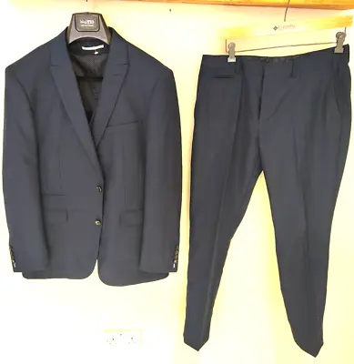 SKOPES BLUE  3 PIECE ( WAISTCOAT ) ' TAILORED 'SUIT - Chest 40   R/ Trousers 32  • $21.15