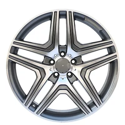 22  New Ml63 Amg Style Gunmetal Wheels Rims Fits Mercedes Benz Ml Ml350 Ml550 • $1180