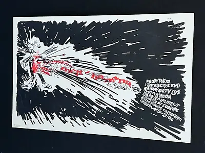 Melt Banana Jupiter Room Montreal Canada 2002 Original Concert Poster One Of Two • $100