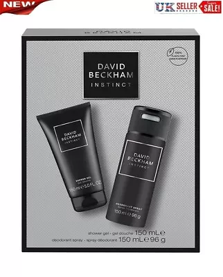 £12.50 • Buy David Beckham Instinct Body Shower Gel 150ml Deodorant Spray 150ml Men Gift Set