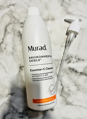 New Murad Essential-C Facial Daily Cleanser Professional Size 16.9 Oz / 500 ML • $64.50