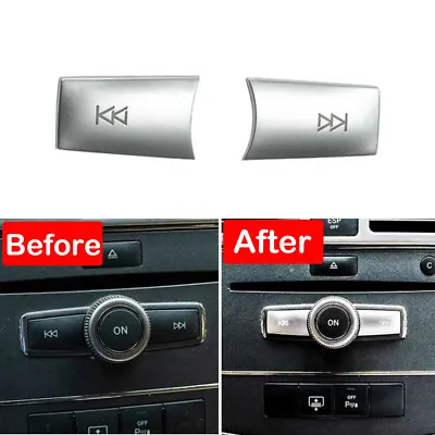 Accessories Volume Buttons Sequins Covers For Mercedes Benz C E GLK CLS ML Class • $8.19