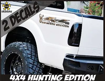 4x4 Decals OAK TREE CAMOUFLAGE Set For Ford F150 Super Duty Deer Hunting CAMO • $16.50