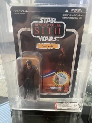 $525 • Buy Graded AFA 85 NM + Star Wars Unpunched Darth Vader (Anakin Skywalker) TVC VC13