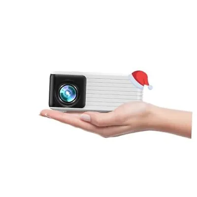 Mini Projector  Portable Phone Small Projector 1080P Full HD Supported For  • $61.66