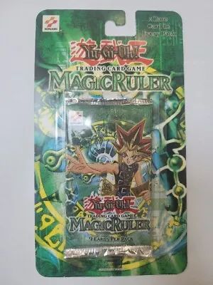 Konami 1996 Yugioh Magic Ruler 9 Card Trading Card Game Pack • $120