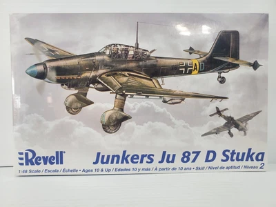 $14.99 • Buy Revell Junkers Ju 87 D Stuka 1:48 Scale Sealed Plastic Model Kit 85-5250 WWII #1