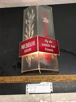 Vintage Michelob Beer  By The World's Best Brewer  Lighted Bar Sign Collectible • $212.31