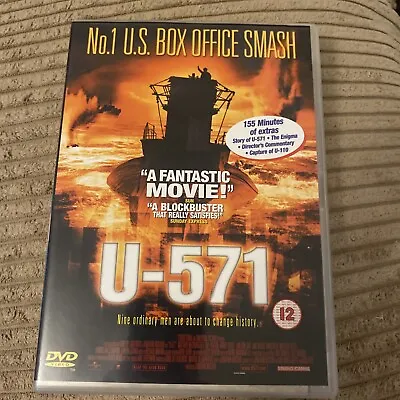 U-571 DVD Matthew McConaughey (2001) • £1.52