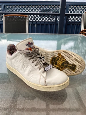 $99 • Buy Adidas Stan Smith White Limited Edition Embossed Leather COPE2 Mens Shoes US 12