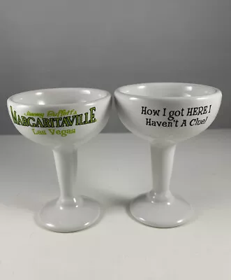 Jimmy Buffet’s Margaritaville Las Vegas Ceramic Mini Margarita Shot Glasses • $21.99