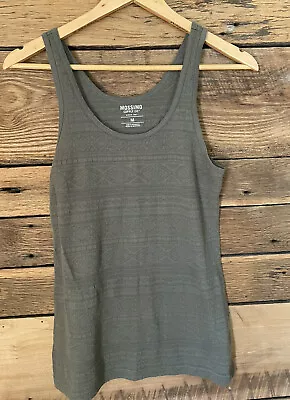 Womens Mossimo Tank Top Sz M Olive Green • $2.99