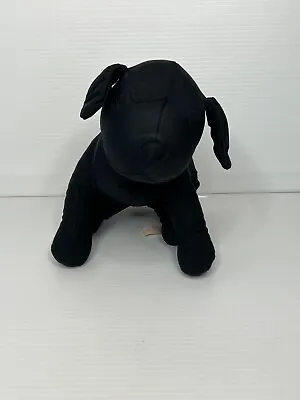 Mogu Black Labrador Dog Micro-Bead Pillow Plush Stuffed Animal Toy 15” Long • $29.99