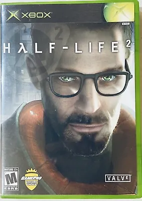 Half - Life 2 (Microsoft Xbox 2005) Complete W/Manual CIB • $50