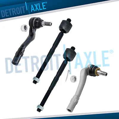 New 4pc Inner/Outer Tie Rod End Links For Mercedes Benz C240 C320 CLK 63 • $36.41