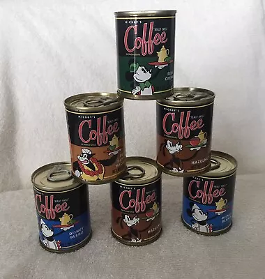 Walt Disney Theme Parks Mickey's Really  Swell Coffee  Set Of 6 Sealed • $18