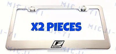 X2 Lexus Stainless Steel Chrome Mirror License Plate Frame Rust Free W/ Caps • $22.99