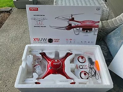 Syma X5uw Fpv Real-time 4 Channel Remote Control Quadcopter • $25