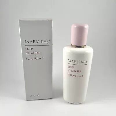 Mary Kay Deep Cleanser 1059 Formula 3 6.5 Fl Oz For Oily Skin Discontinued • $20.99