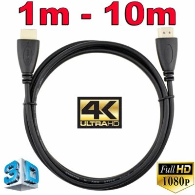 $23.95 • Buy Premium HDMI Cable V2.0 Ultra HD 4K 2160p 1080p 3D High Speed Ethernet ARC HEC