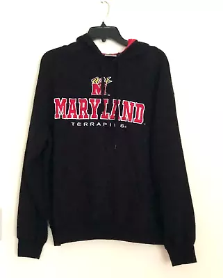 Maryland Terrapins Hoodie Sweatshirt With Front Pocket Men XL • $11.99