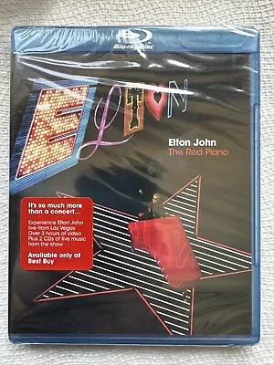 Elton John - The Red Piano Blu-ray / CD Set | Brand New Sealed • $20.25