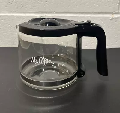 Mr. Coffee 5 Cup Mini Brew Coffee Pot Carafe Replacement Black 25oz • $8