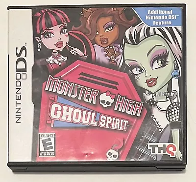 Monster High Ghoul Spirit (Nintendo DS 2011) • $0.99