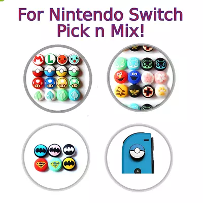 1PCS For Nintendo Switch Accessories Thumb Stick Cover Grip Caps - Pick N Mix! • $3.55