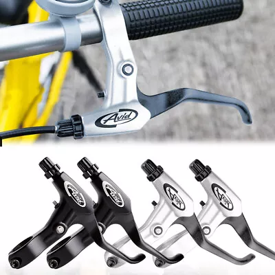 1 Pair Bicycle Hand Brake Levers Aluminum MTB Mountain Bike V-Brakes Gear Set • $12.99